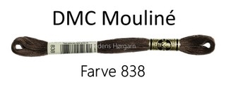 DMC Mouline Amagergarn farve 838